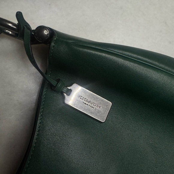 RARE Coach Emerald Green Hobo Bag